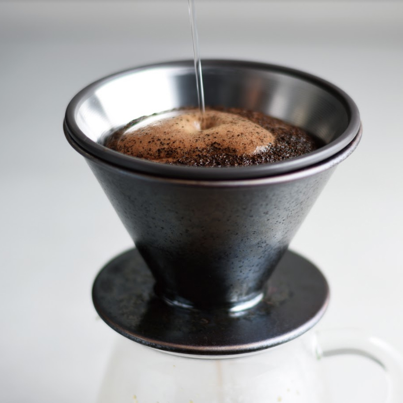 SCS陶瓷濾杯2杯-金屬黑