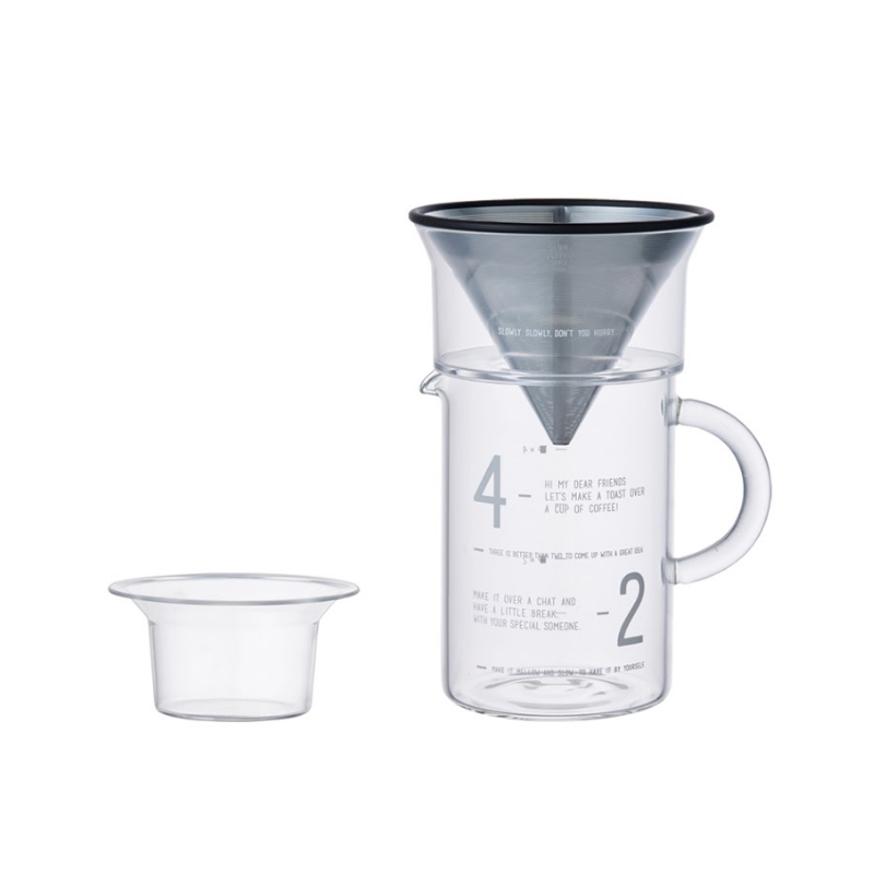 SCS簡約咖啡沖泡壺組 600ml