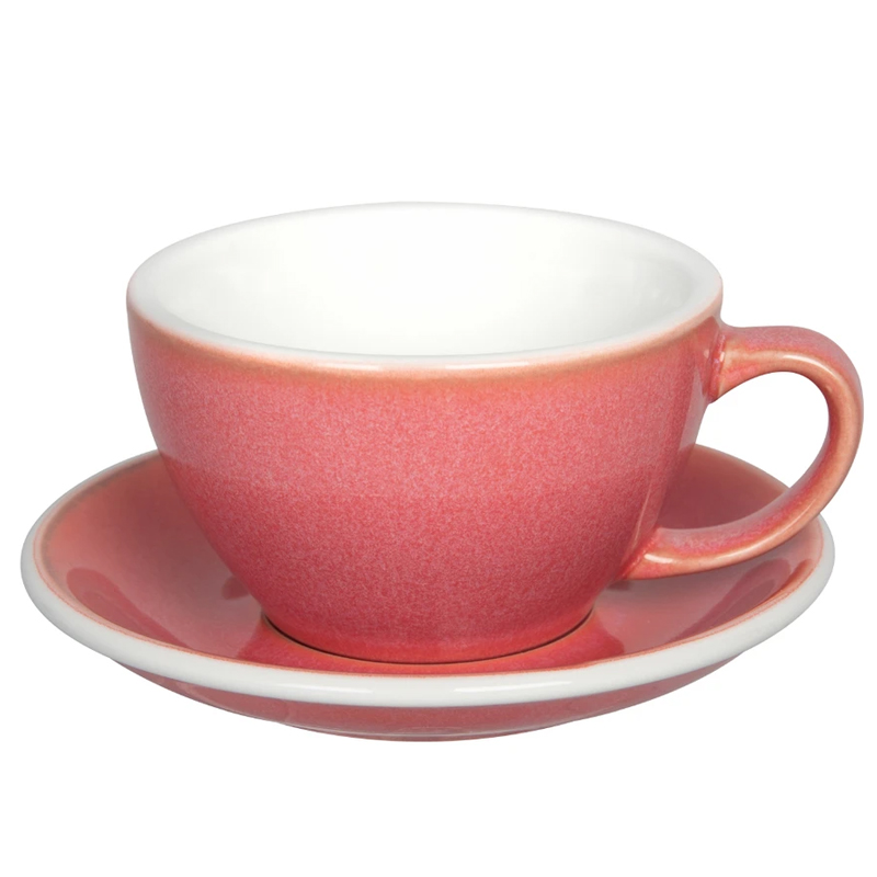 Coffee Pro-Egg 拿鐵咖啡杯300ml(莓果紅)