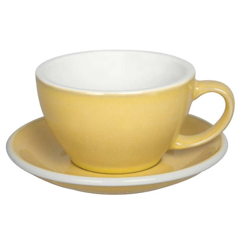 Coffee Pro-Egg 拿鐵咖啡杯300ml(奶油黃)