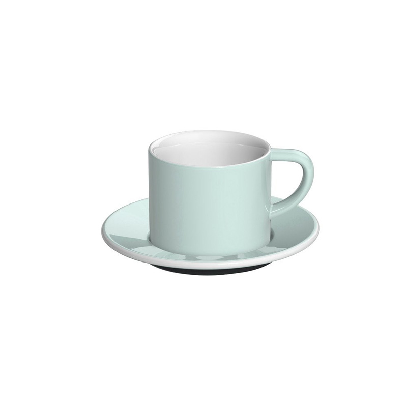Coffee Pro-Bond 卡布奇諾杯盤組(湖水藍)