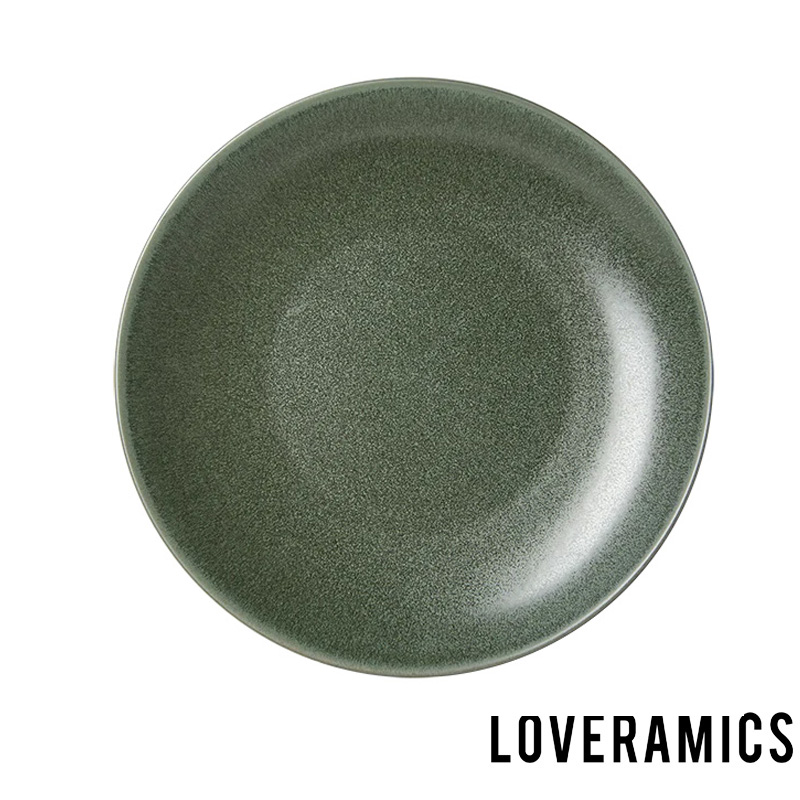 Loveramics Studio 大餐盤 26cm 霧深綠