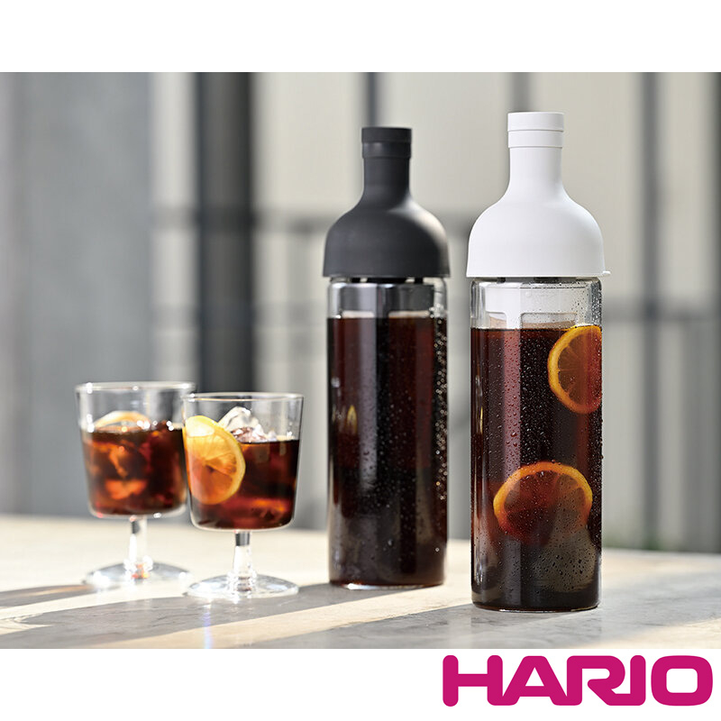 Hario 酒瓶冷泡咖啡壺-白色(*)