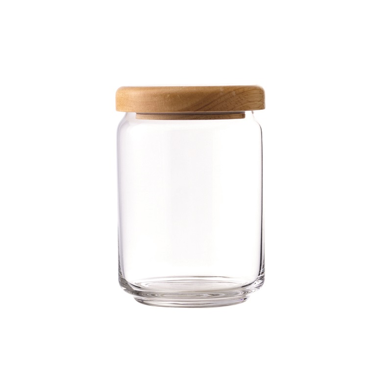 木蓋儲物罐 650ml