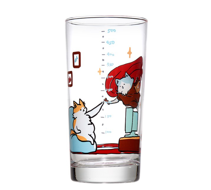 Ocean 創世喵刻度杯-570ml