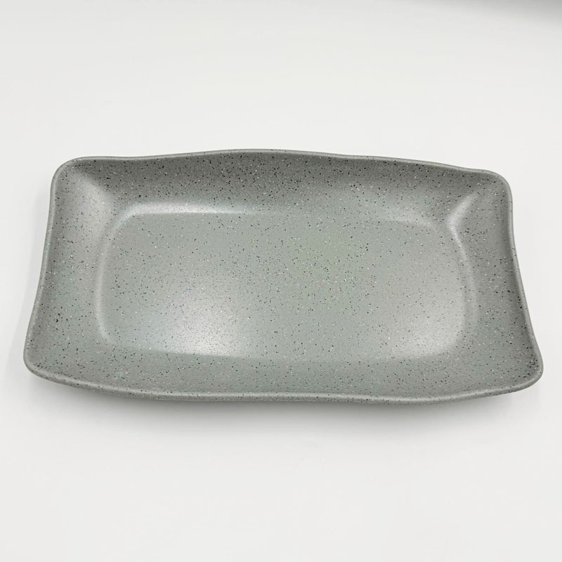沙礫 陶面長方盤 295*170*30mm