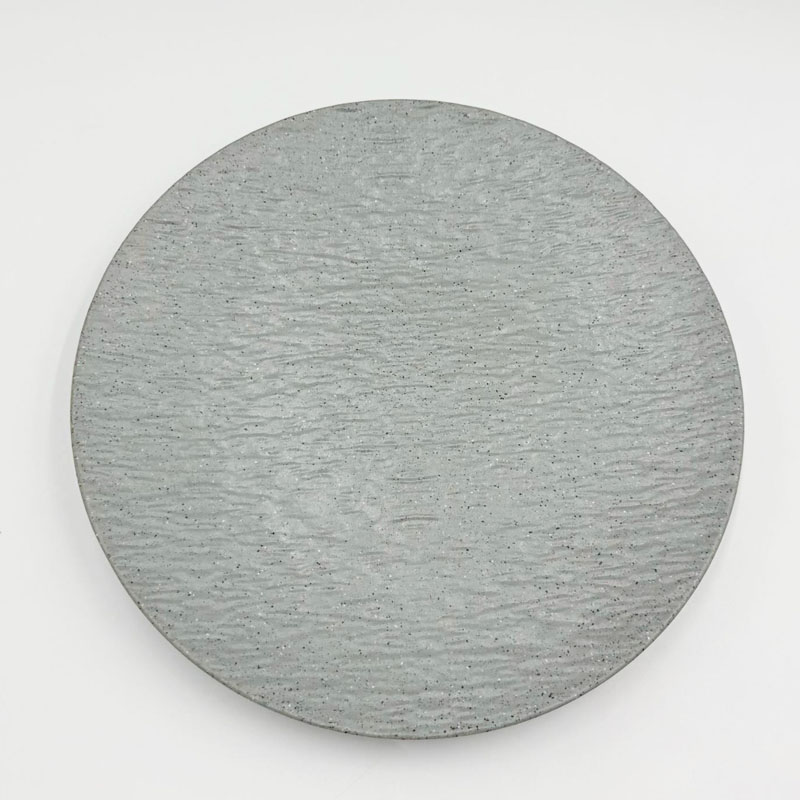 沙礫 10"陶面石紋圓盤 253*26mm