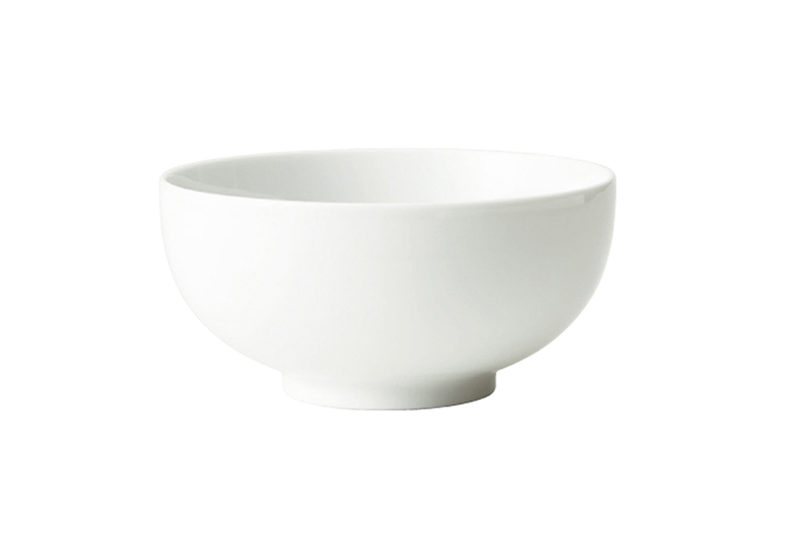美濃燒 小田陶器 13cm飯碗 -白
