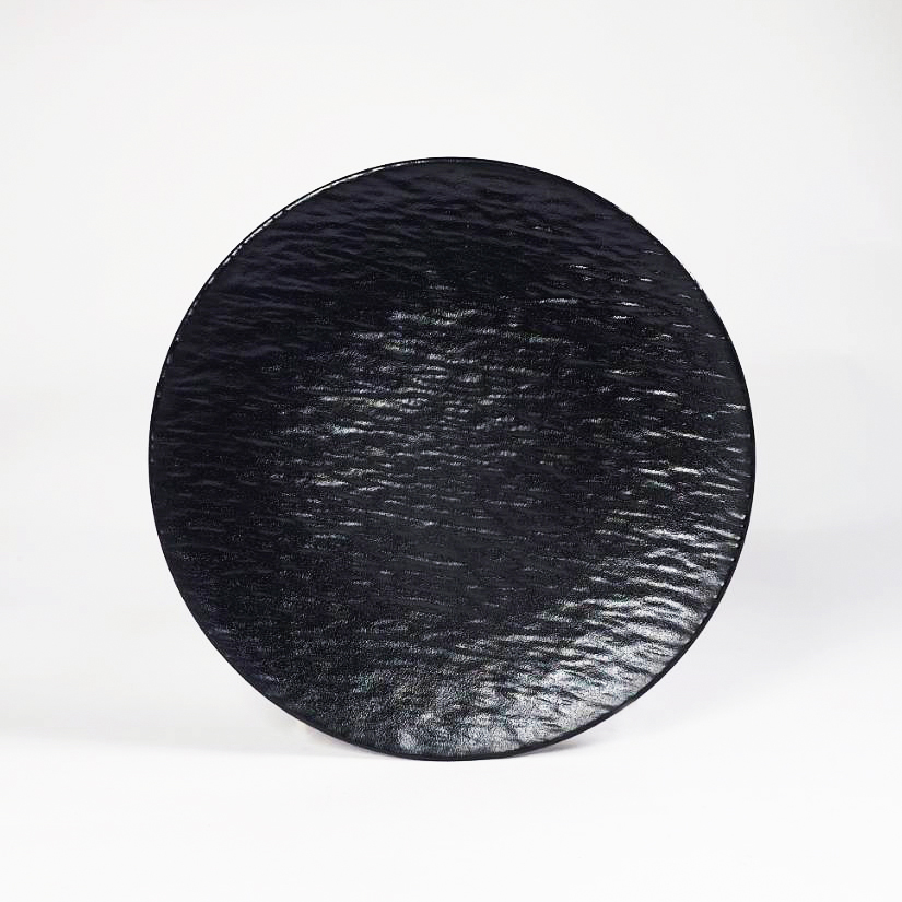 10"陶面石紋圓盤 253*26mm