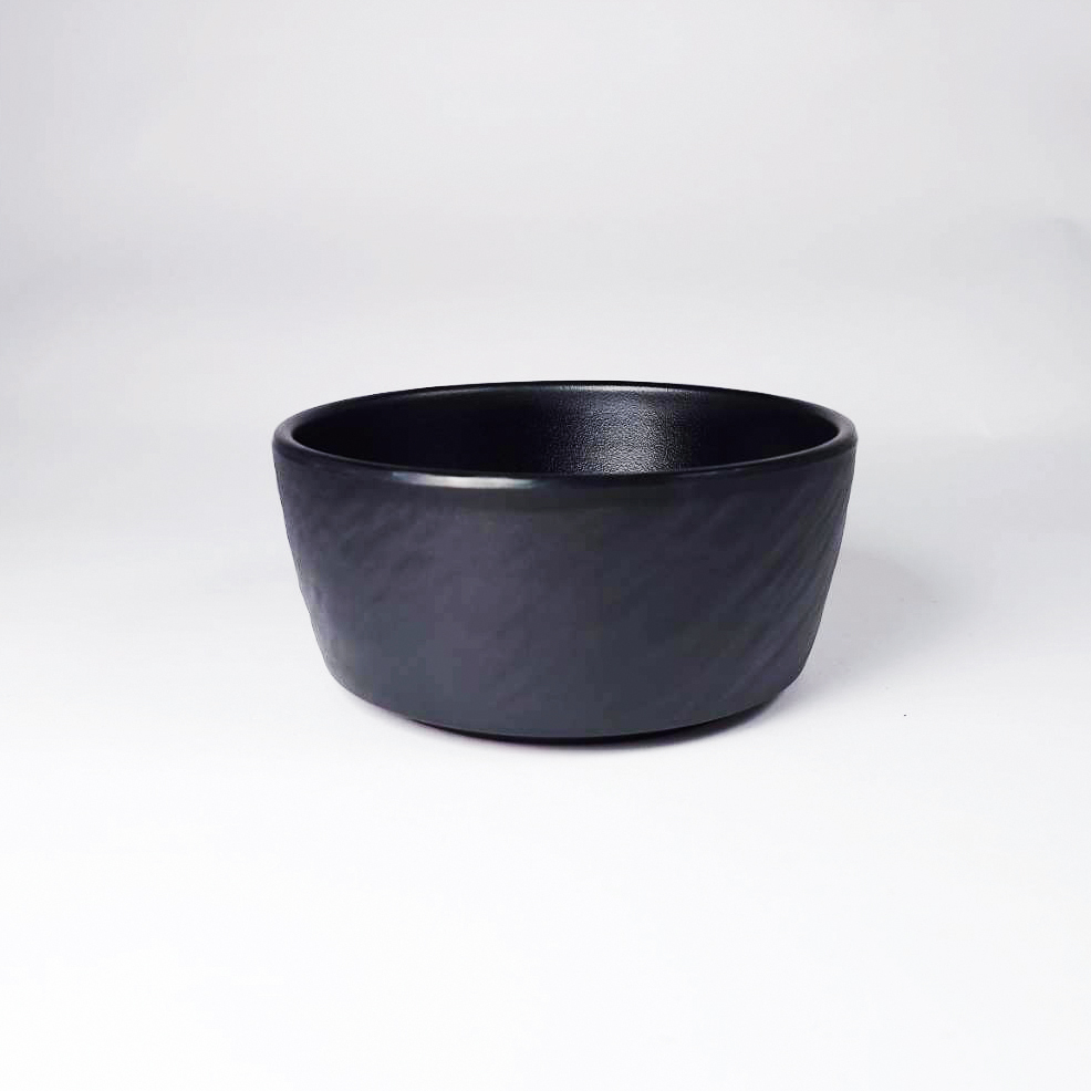 陶面石紋圓碗 153*70mm