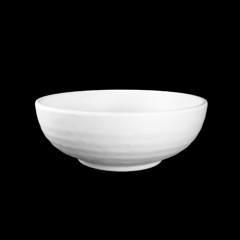 陶面圓碗 白 20*7.3cm  800ml