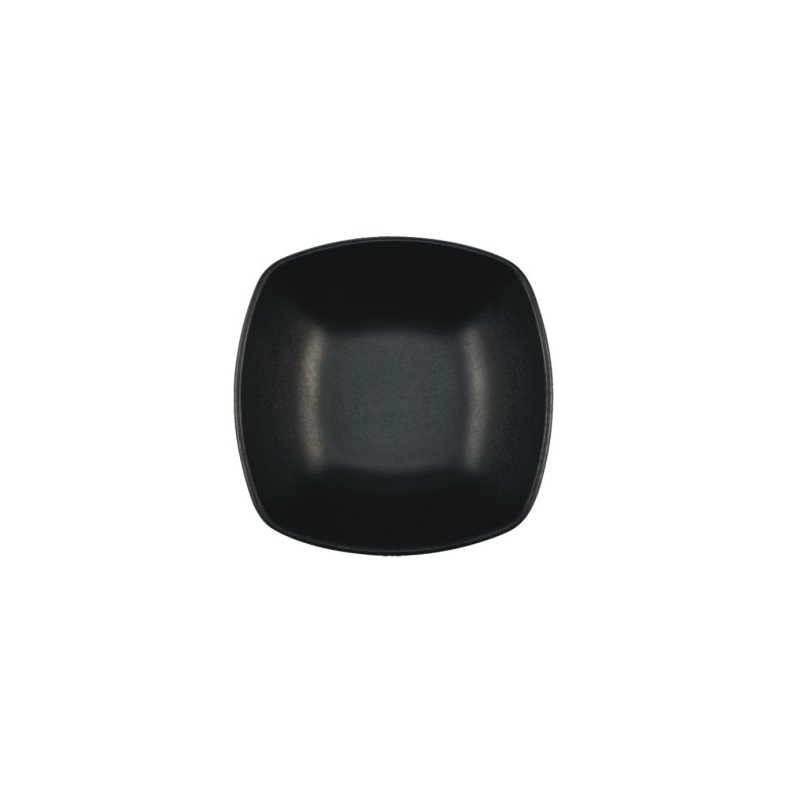陶面方缽 黑 12.3*12.3*4.2cm