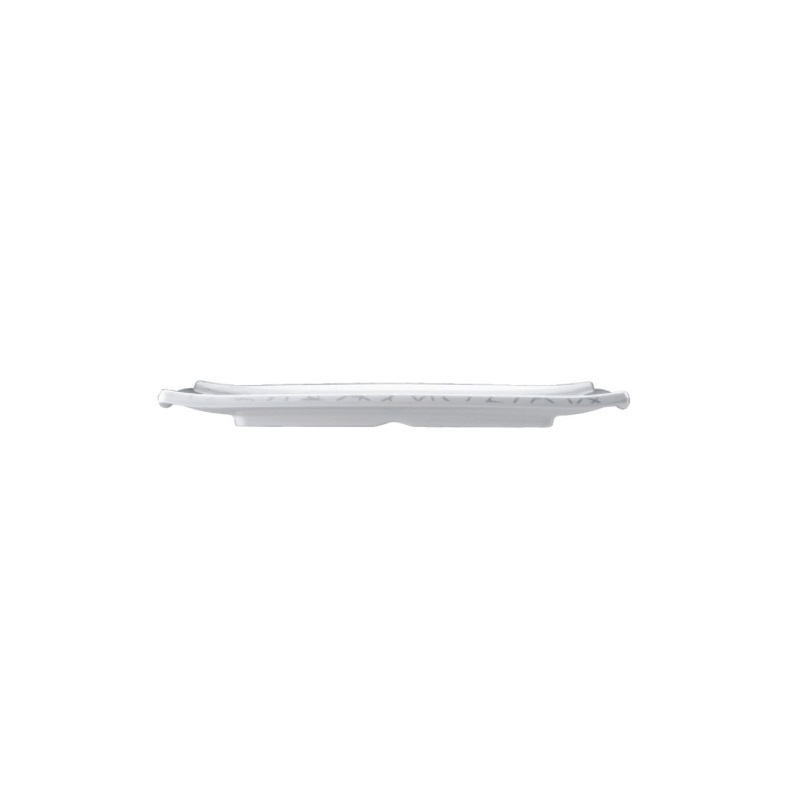 銀彩 長方燒物盤 24*10.5cm