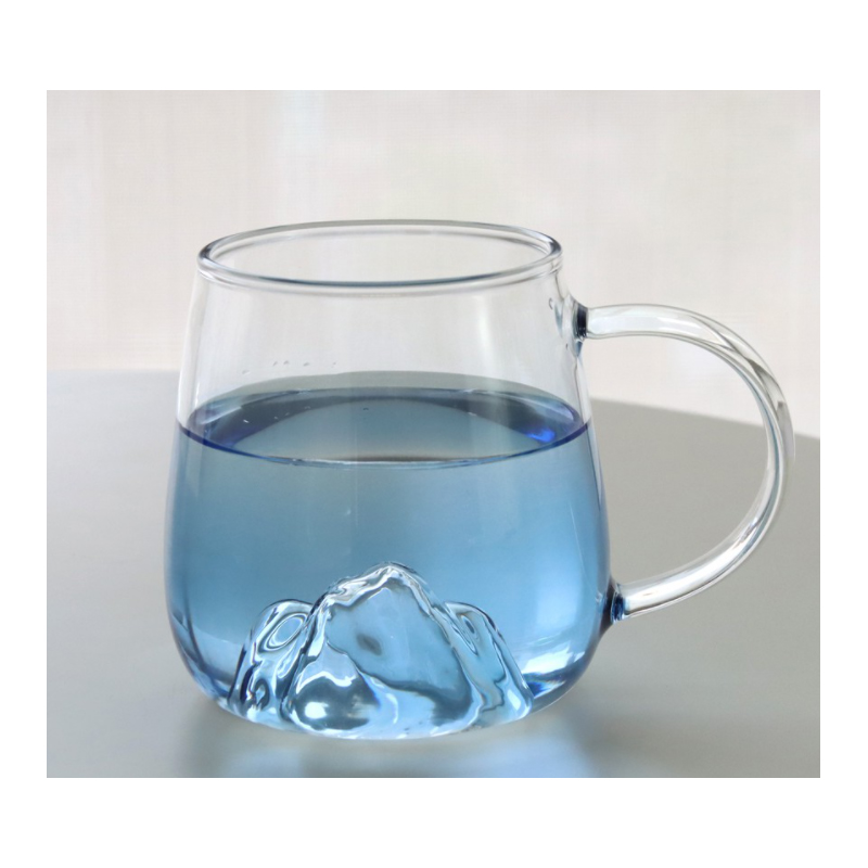 藍霧觀山耐熱玻璃杯400ml