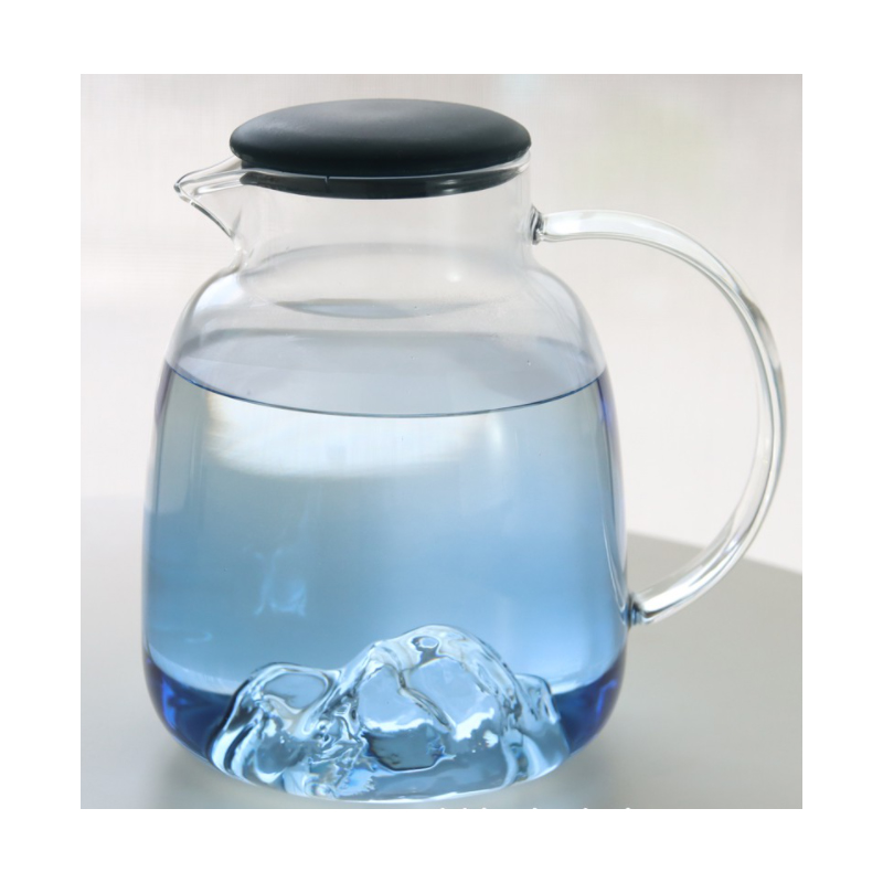藍霧觀山耐熱玻璃壺1700ml