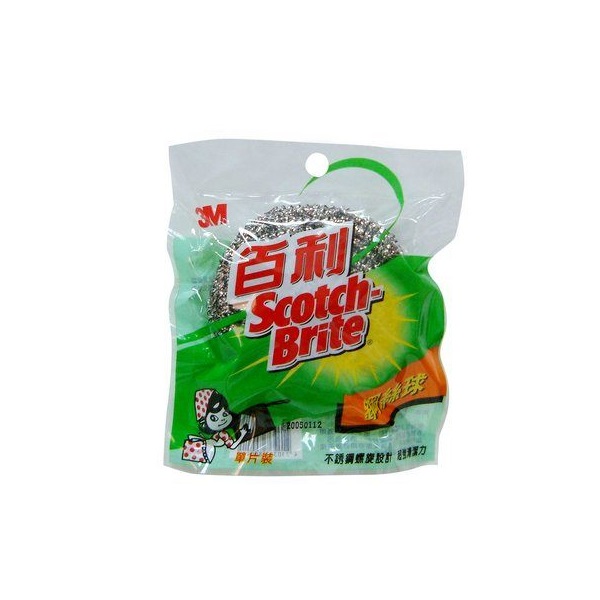 百利3M 鋼絲球 50g/單顆裝