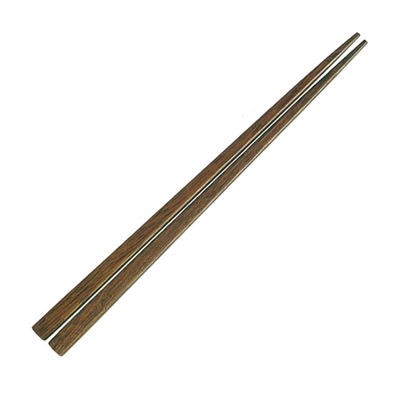 原木22.5CM黑鐵木箸-10入