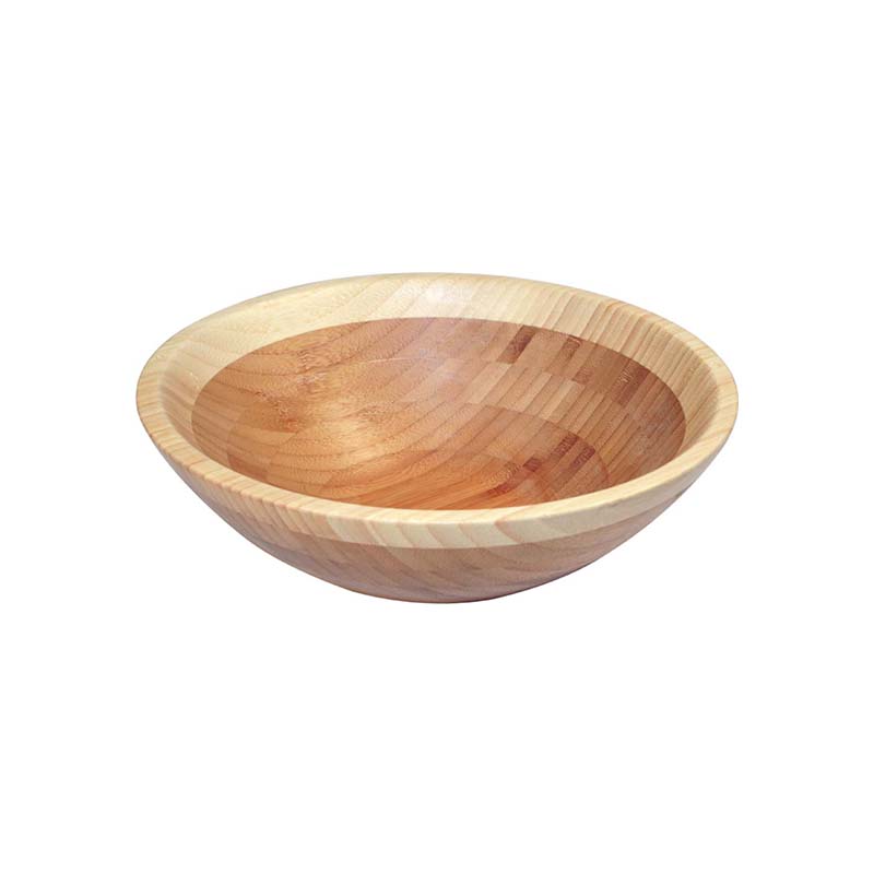 竹沙拉碗(雙色)25*H8cm