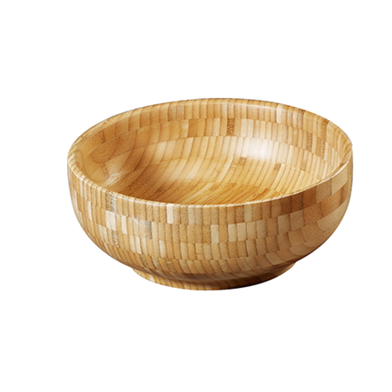 雅竹沙拉竹碗18*H7.5cm