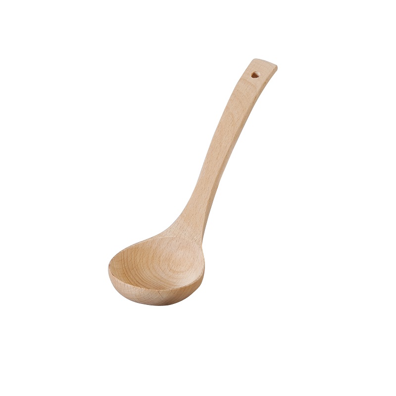 品味彎柄湯杓(無漆) 24.5*7.8cm