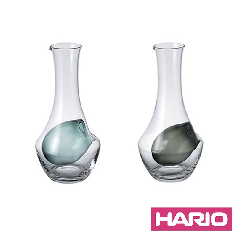 Hario 手工森韻清酒冷酒瓶(灰)