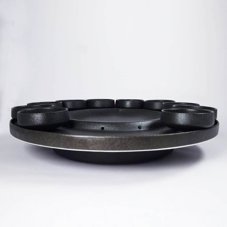 17"龍蝦盤-白 43.5*3cm (3套/件)